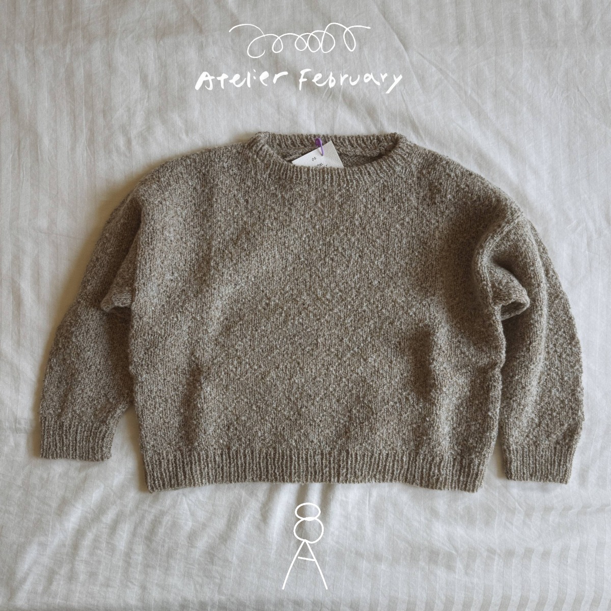 William 01 蘑菇湯圓領長袖毛衣 (ID: 93741)