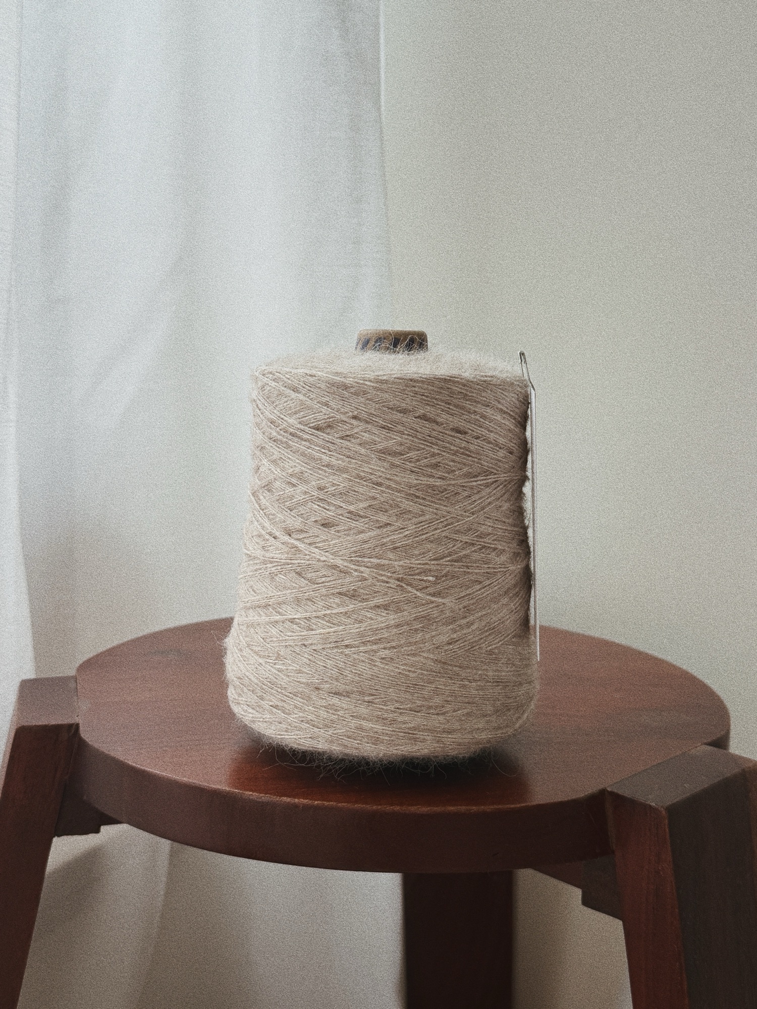 016 Oat Mochi (Wool & Mohair mix)